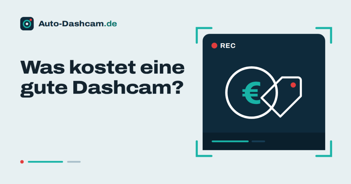 Grafik zum Artikel: Was kostet eine gute Dashcam?